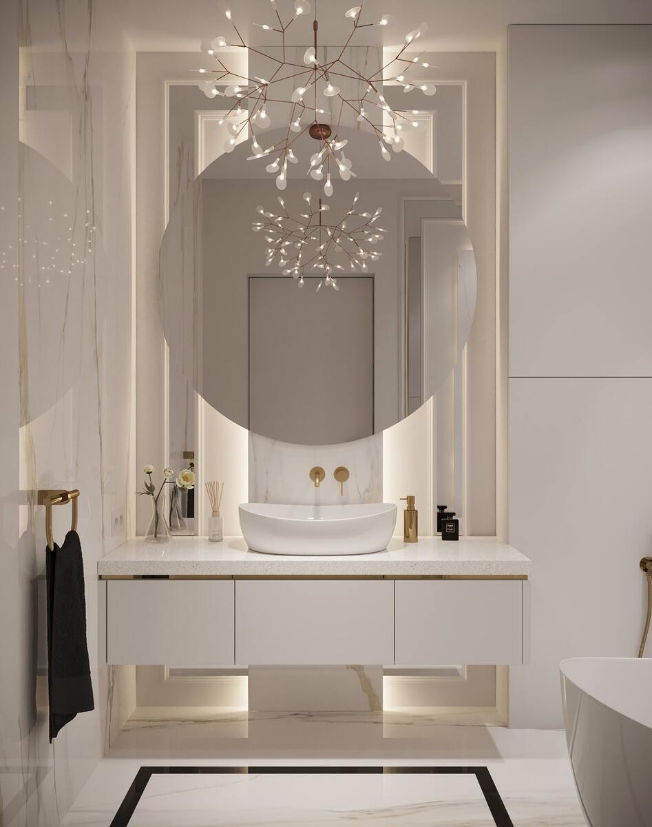 Elegancki projekt mieszkania - realizacja studia Miśkiewicz Design