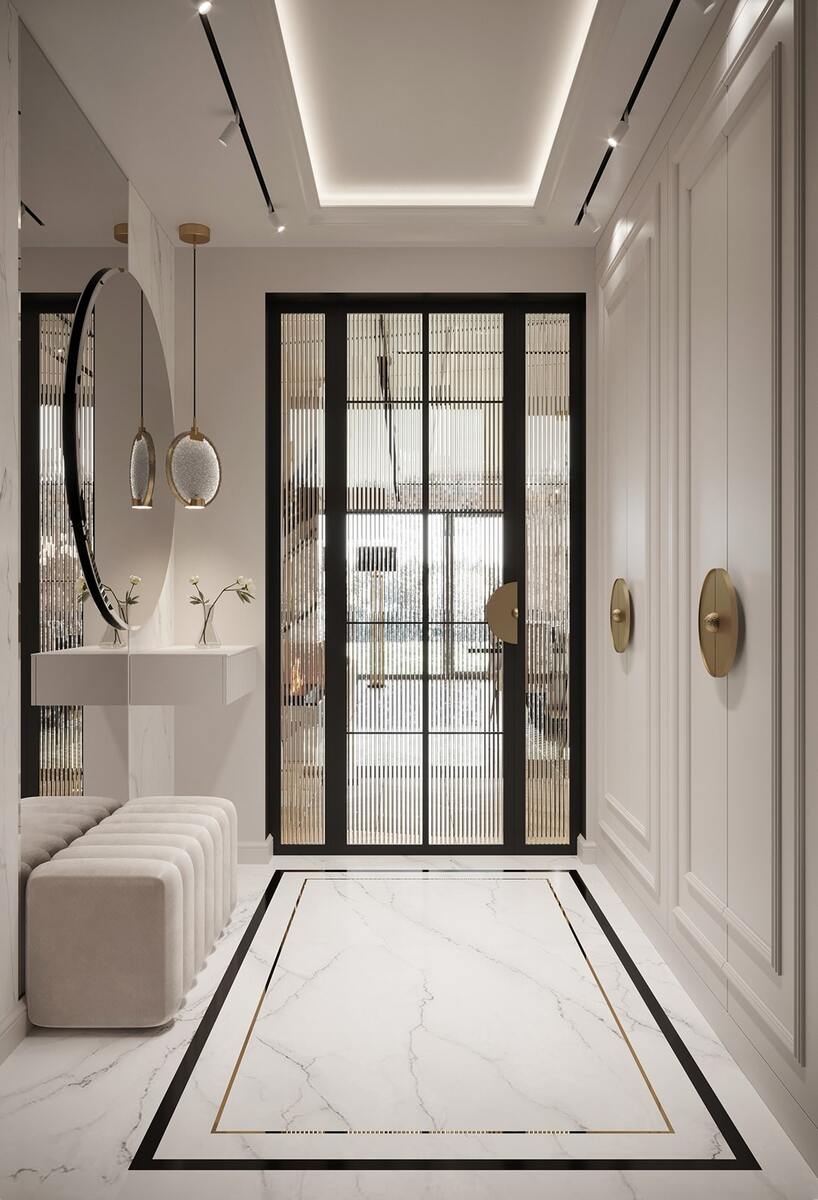 Luksusowe wnętrze zaprojektowane przez Miśkiewicz Design - portfolio prac